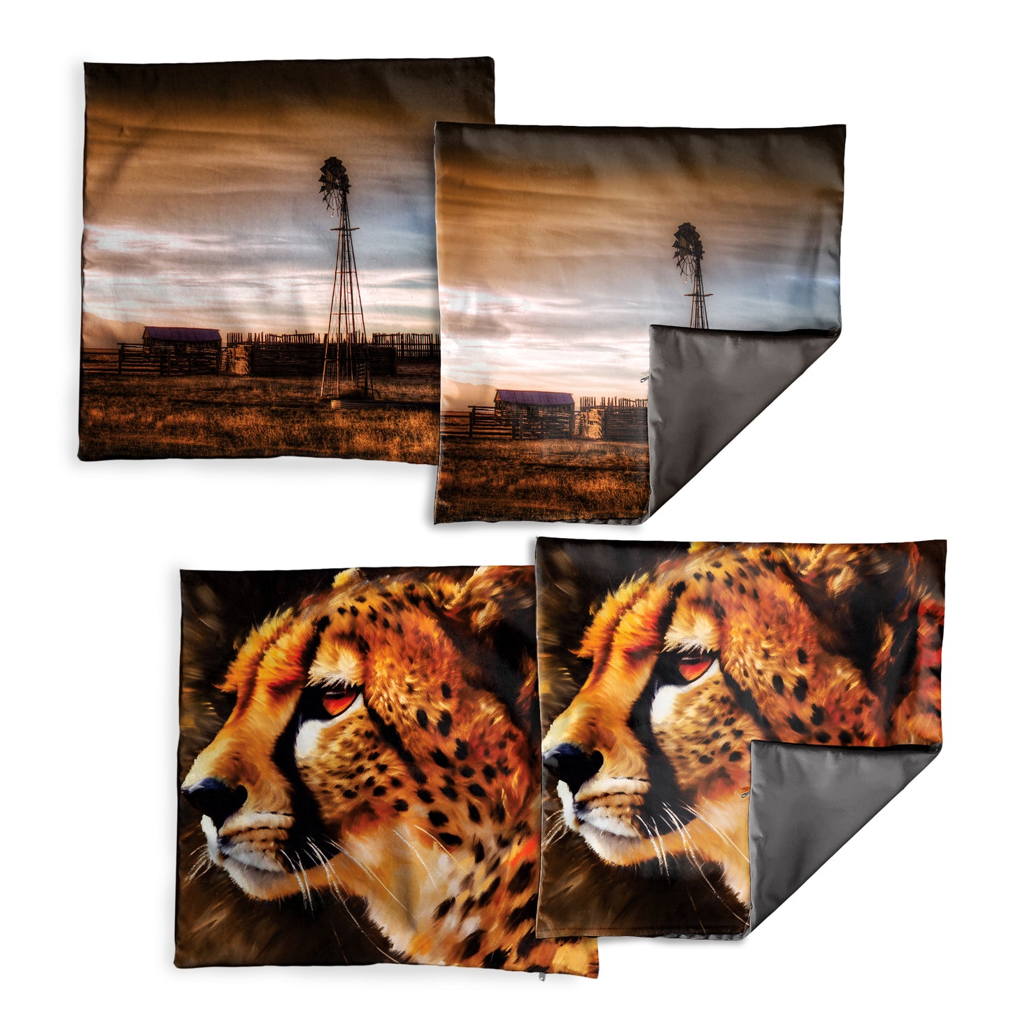 Wildlife Luxury Scatter Covers (Set of 4)