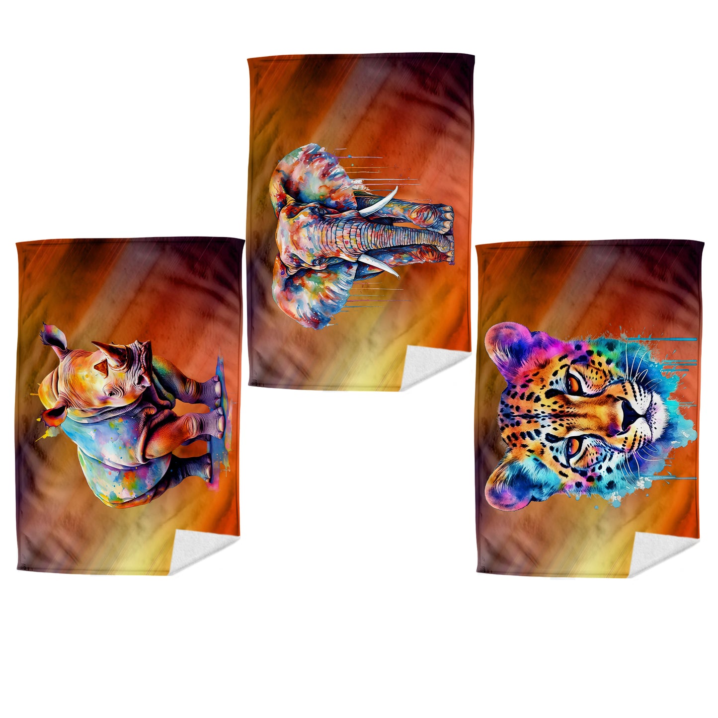 Wildlife Dish Cloth (Set of 3)