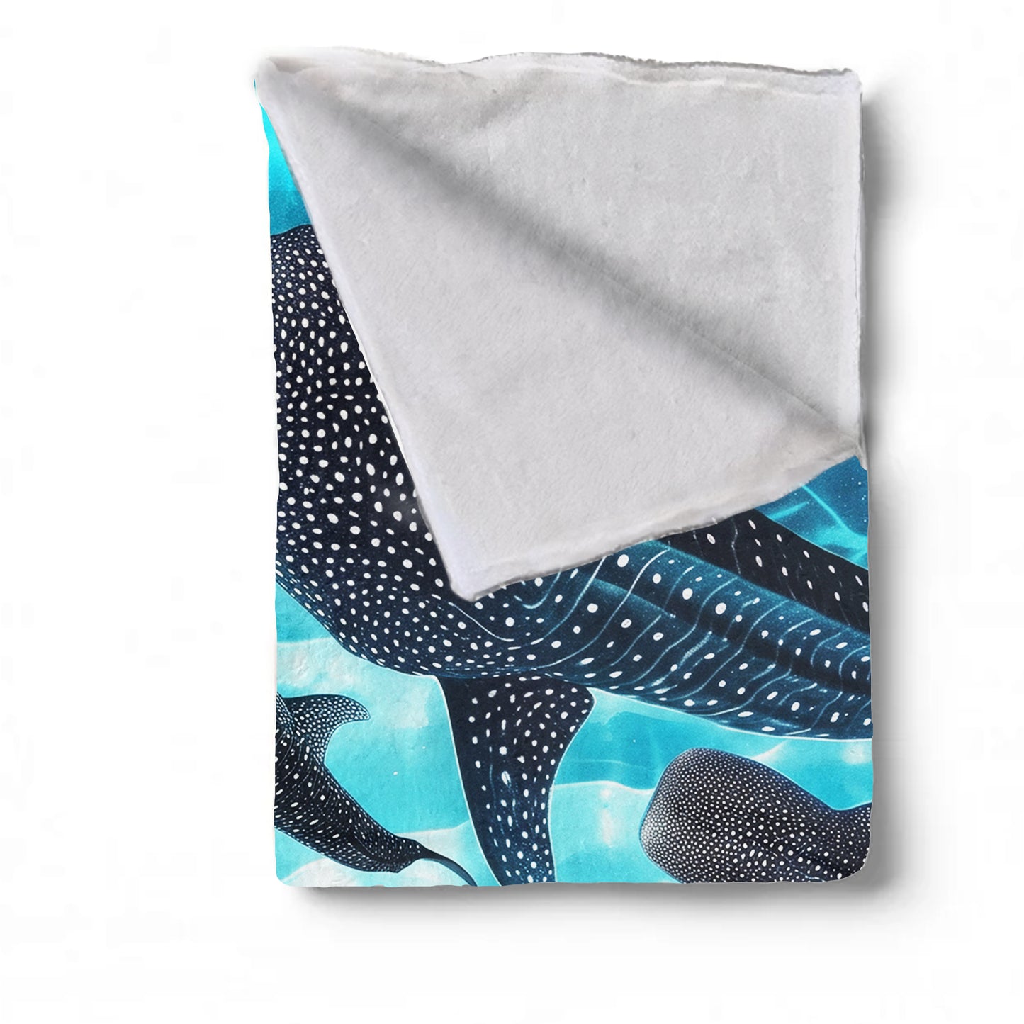 Wildlife Whale Shark Light Weight Fleece Blanket