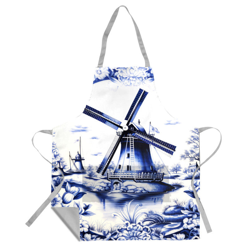 Windmill Delft Apron