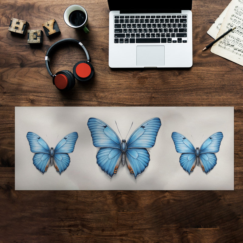 Wings of Tranquility Butterfly Desk Pad by Nathan Pieterse