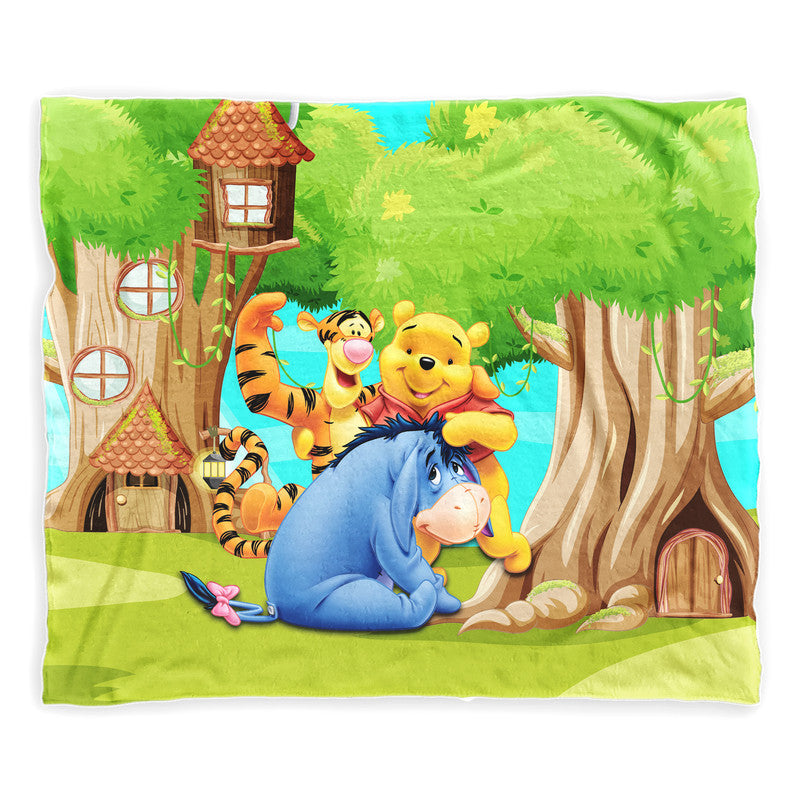 Winnie The Pooh Minky Blanket