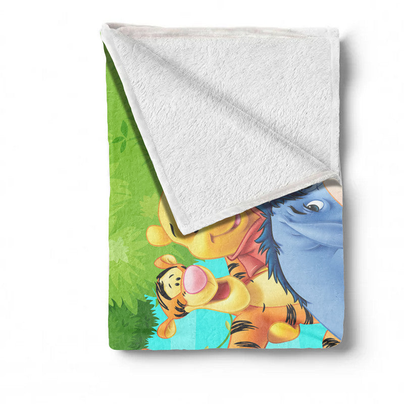 Winnie The Pooh Minky Blanket