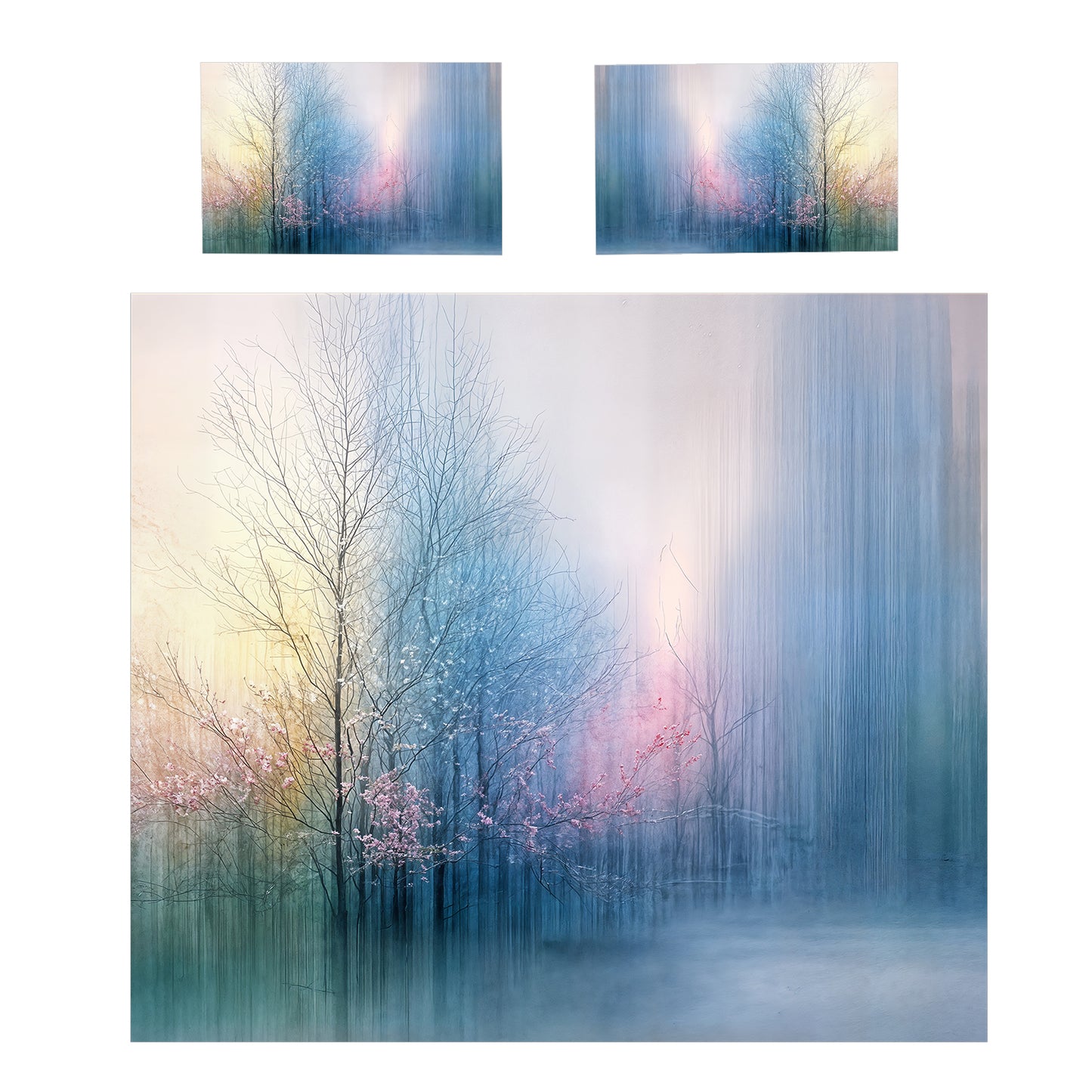 Winter Sunrise Duvet Cover Set