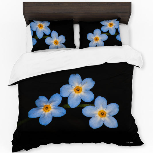 Forget Me Not Duvet Cover Set by Annette Heymans