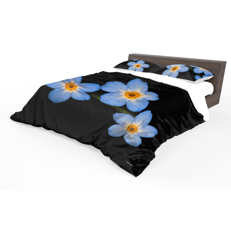 Forget Me Not Duvet Cover Set by Annette Heymans