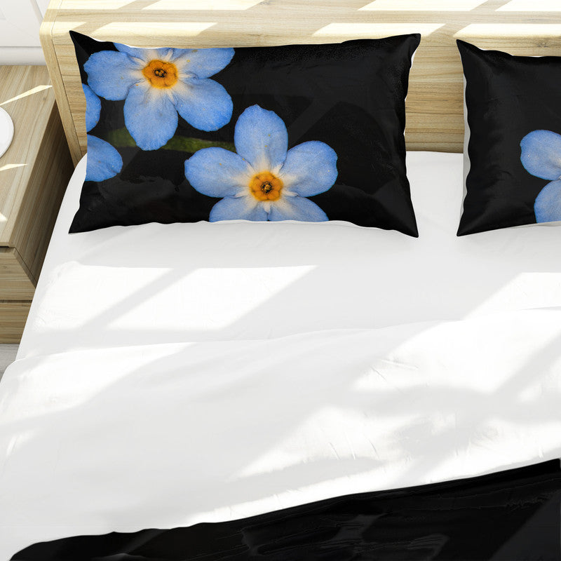 Forget Me Not Duvet Cover Set by Annette Heymans