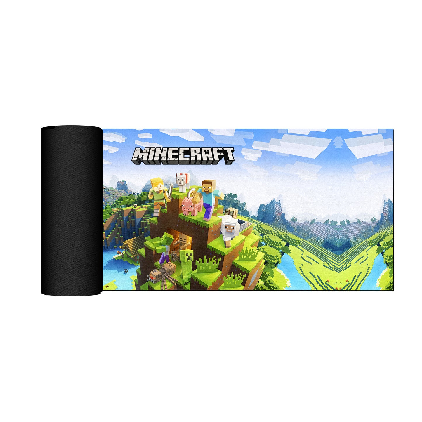World of Minecraft Desk Pad