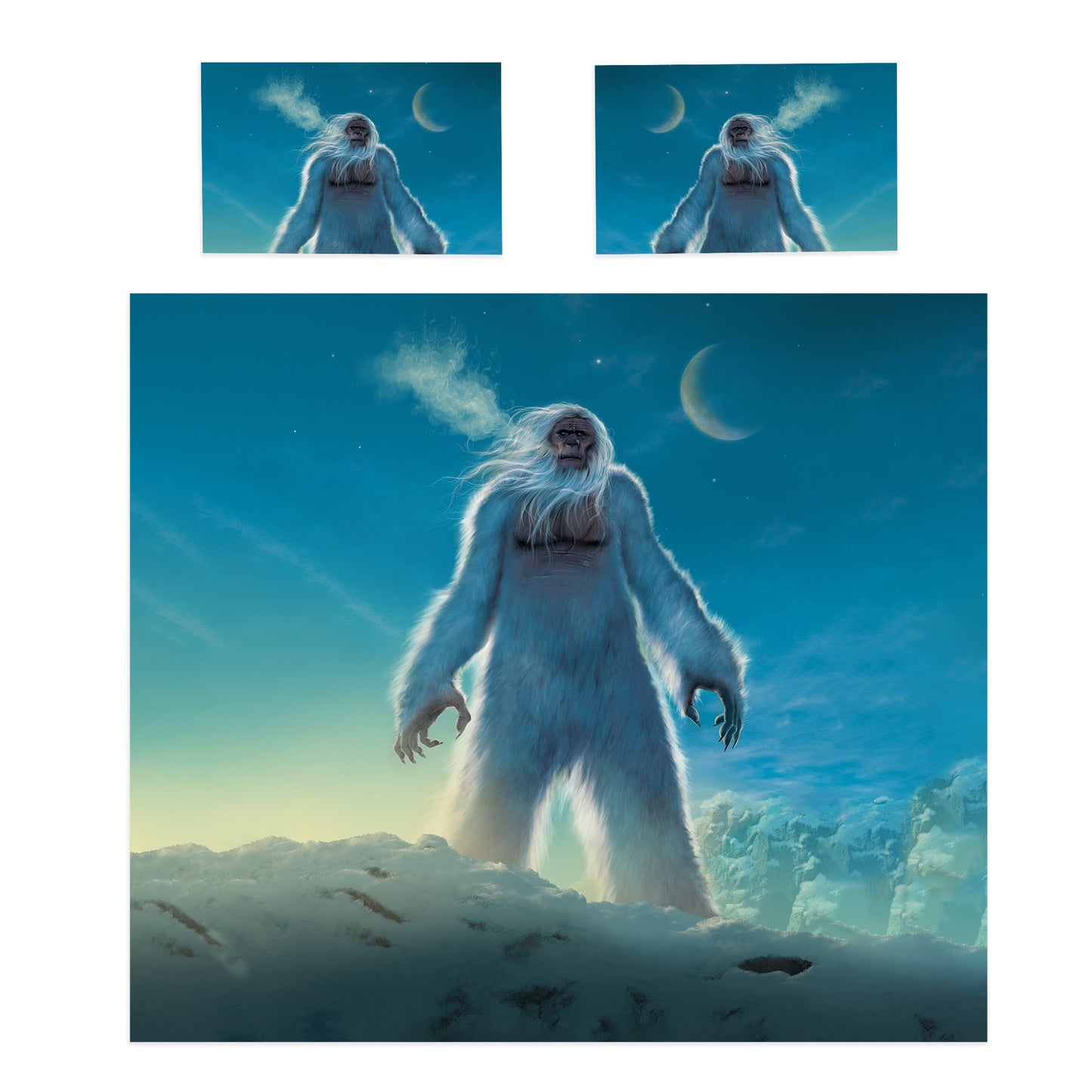 Yeti Duvet Cover Set By Vincent Hie