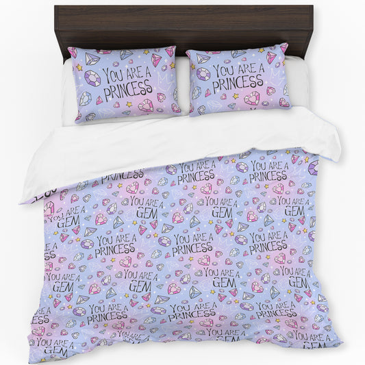 You Are A Princess Kids Duvet Cover Set