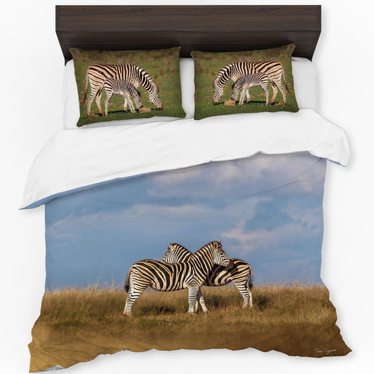 Zebra By Fanie Heymans Duvet Cover Set
