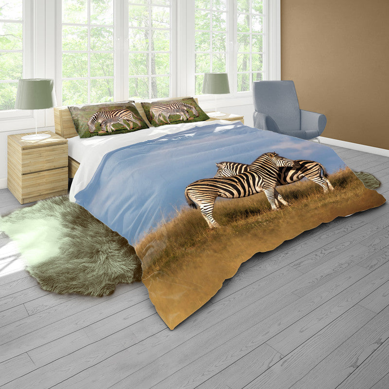 Zebra By Fanie Heymans Duvet Cover Set