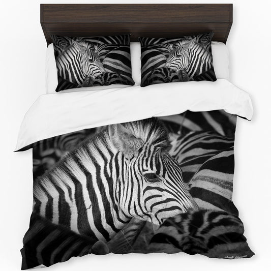 Zebra Stripes By Annette Heymans Duvet Cover Set