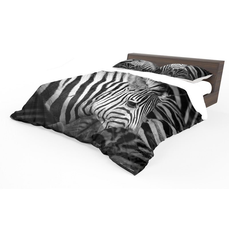Zebra Stripes By Annette Heymans Duvet Cover Set