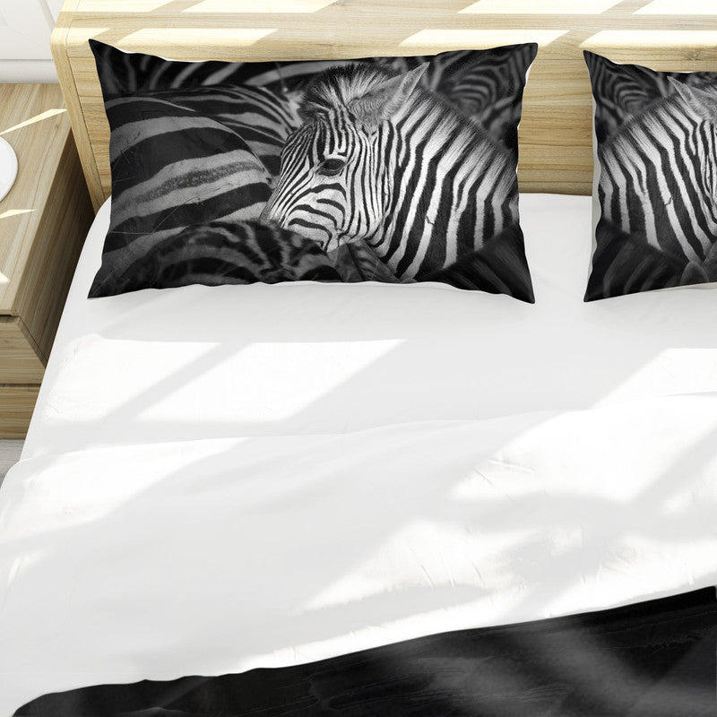 Zebra Stripes By Annette Heymans Duvet Cover Set