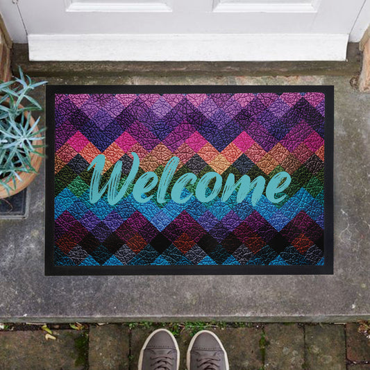 Zigzag Door Mat