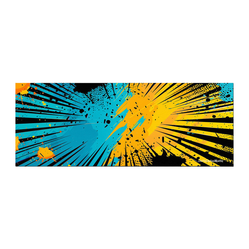 Colourful Comic Book Large Desk Pad By Wikus Schalkwyk