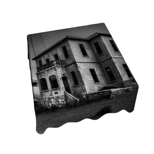 Kolmanskop Ghost Buildings Square Tablecloth By Fanie Heymans