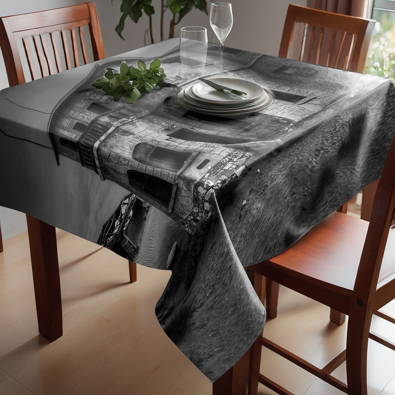 Kolmanskop Ghost Buildings Square Tablecloth By Fanie Heymans