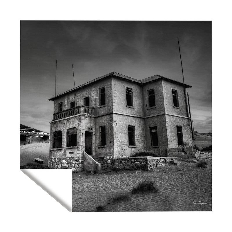Kolmanskop Ghost Buildings Square Tablecloth By Fanie Heymans