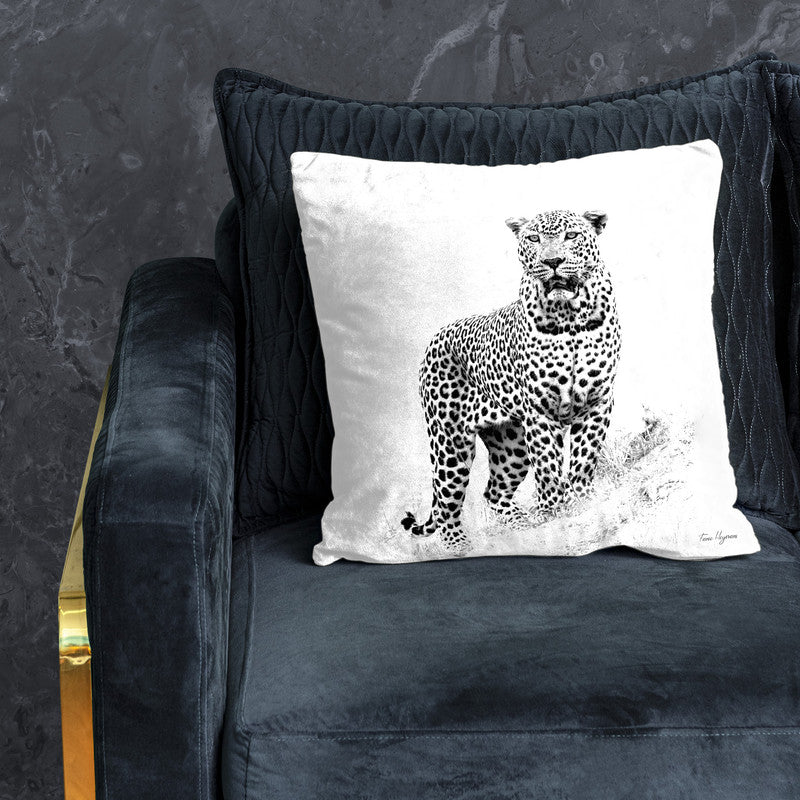 Leopard Black & White Luxury Scatter By Fanie Heymans