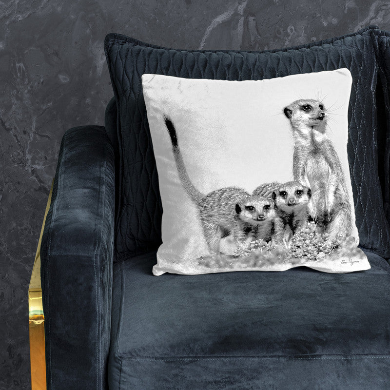 Suricate Meerkats Luxury Scatter By Fanie Heymans