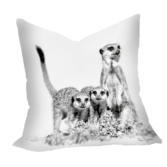 Suricate Meerkats Luxury Scatter By Fanie Heymans