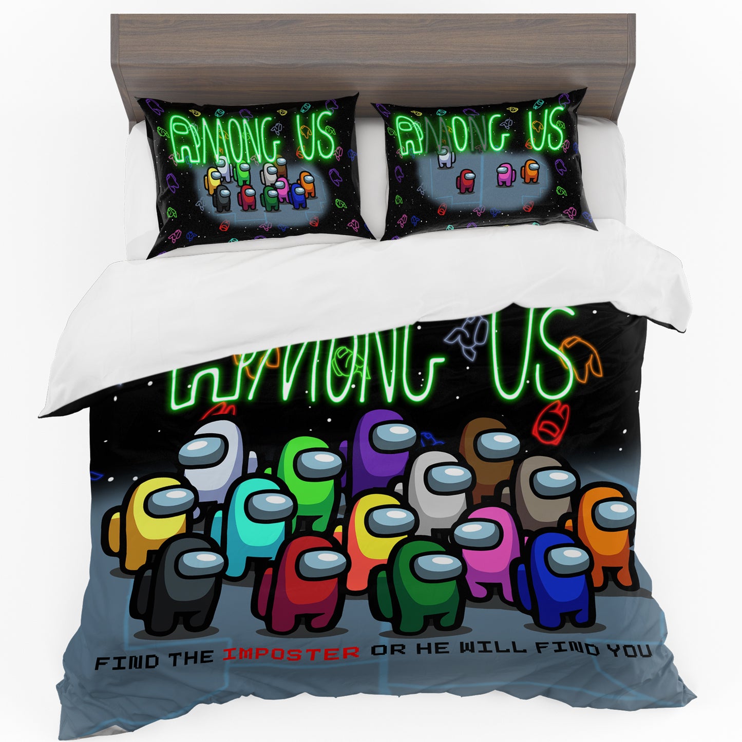 Among Us Players Duvet Cover Set