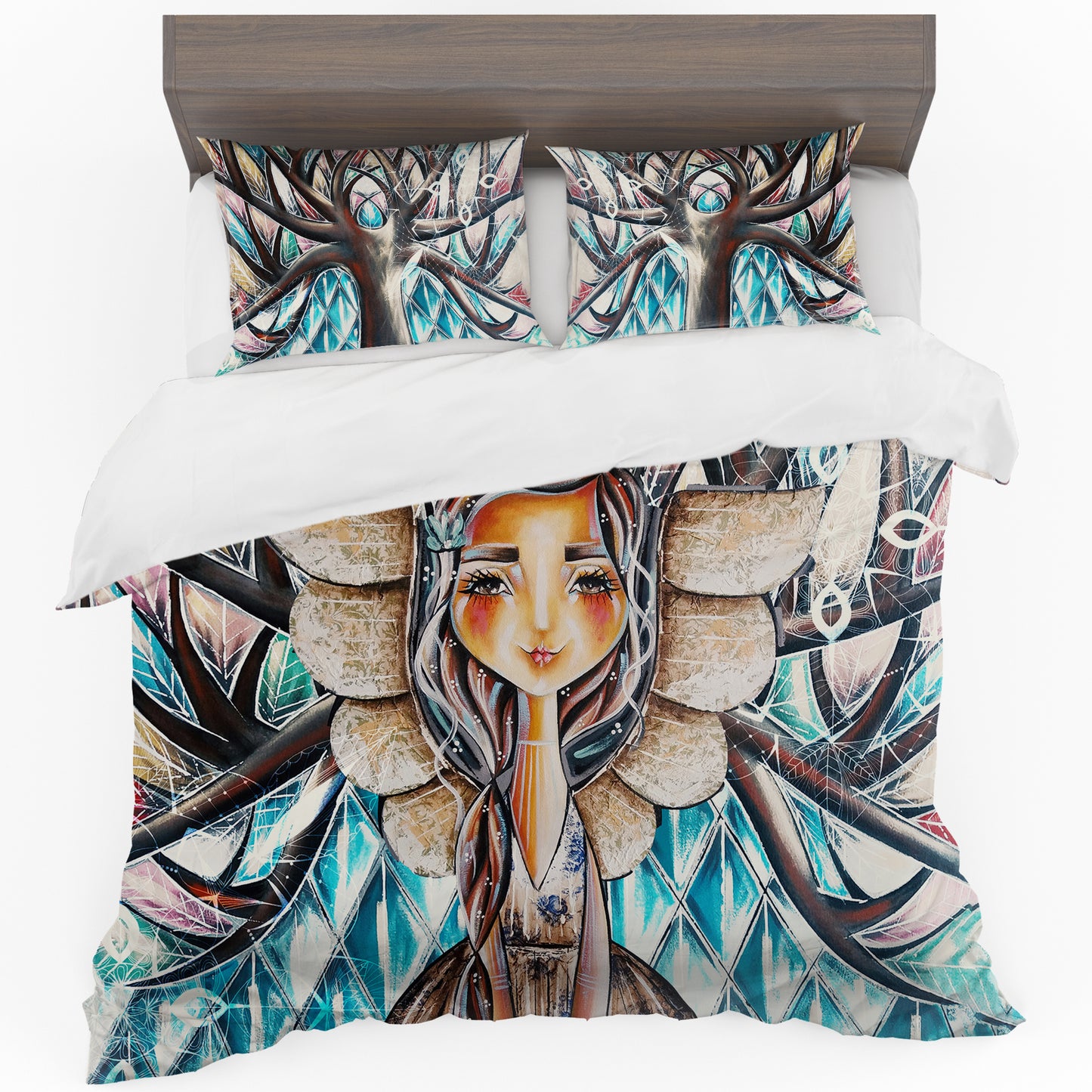 Angel Tree Duvet Cover Set