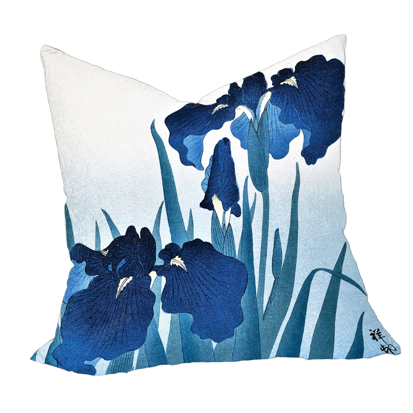 Blue Floral Luxury Scatter