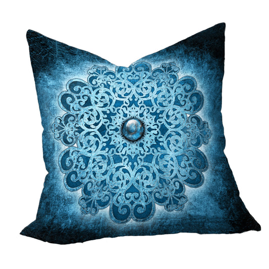 Blue Pattern Luxury Scatter