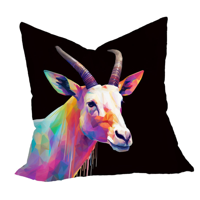 Bright Wild Buck on Black Luxury Scatter