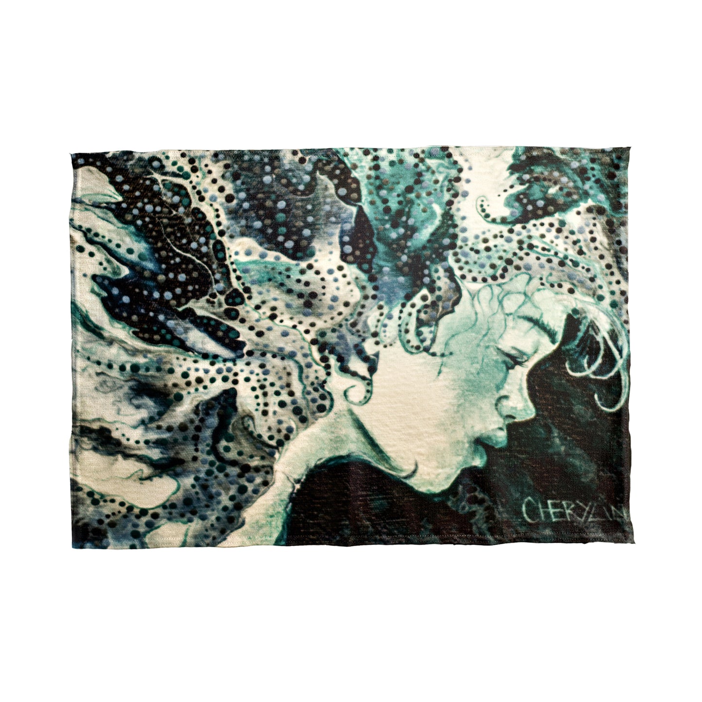Dance With Waves By Cherylin Louw Tea Towel