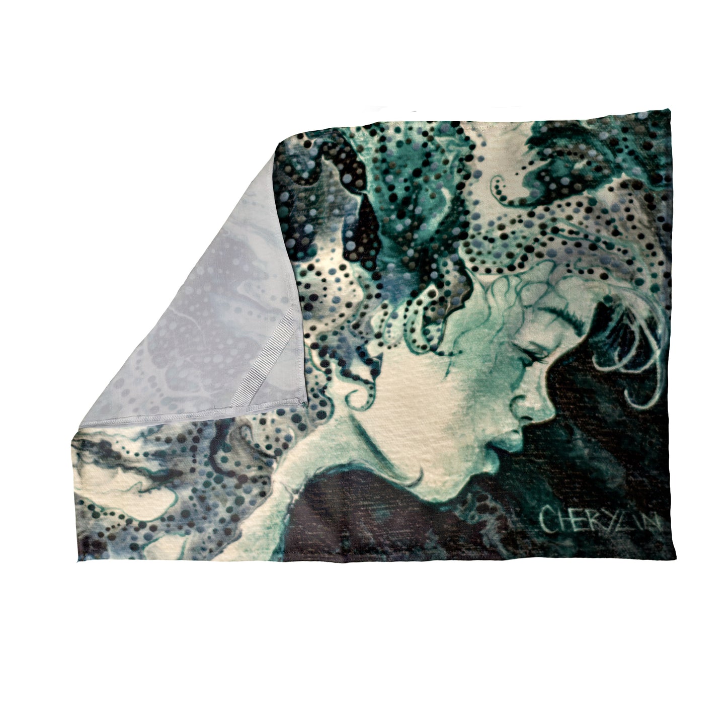 Dance With Waves By Cherylin Louw Tea Towel