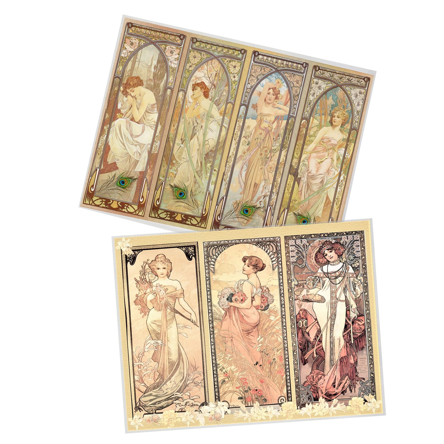 Classic Ladies Decoupage 800mm x 600mm