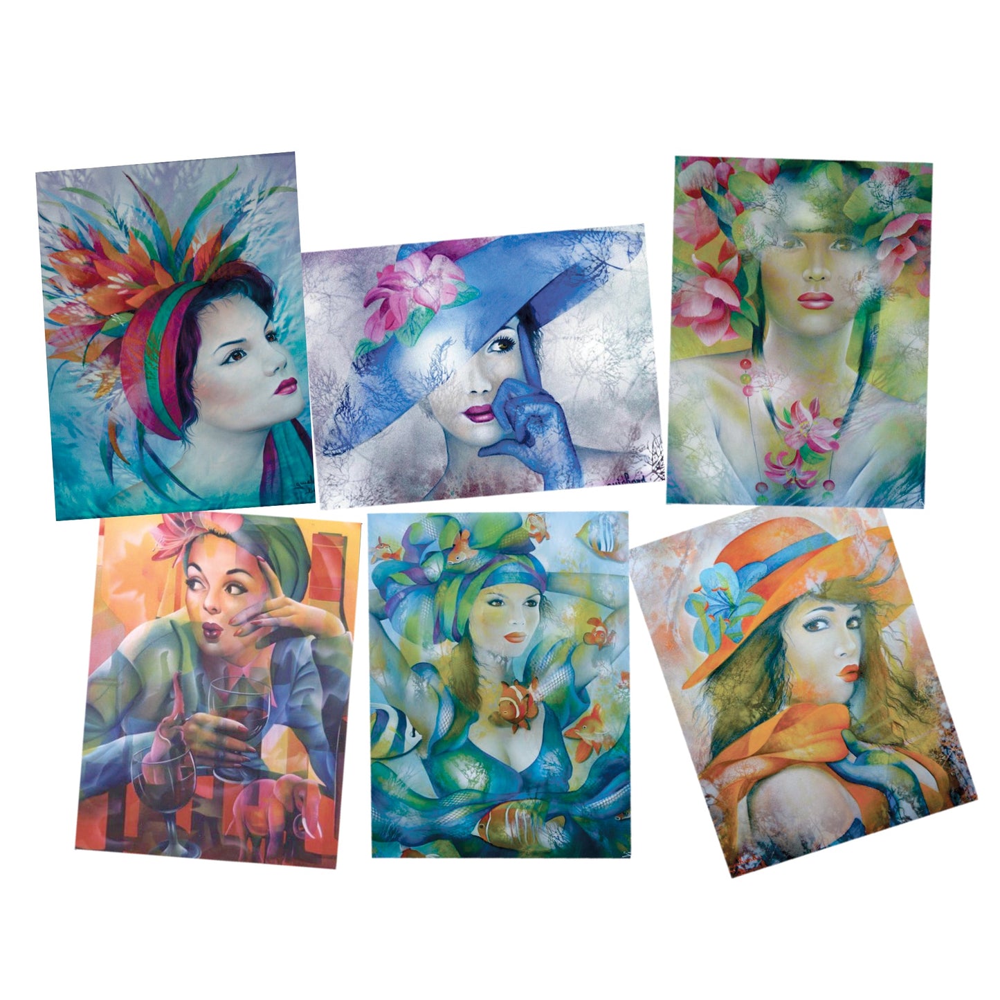 Decoupage Tear Resistant Transfers -Diva La Vi A4 or A5