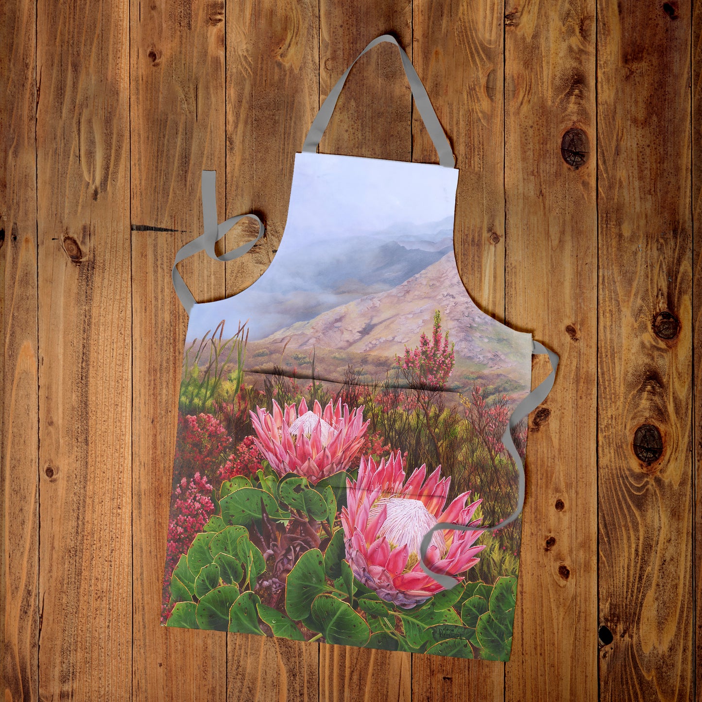 Eye of the Beholder by Delene Lambert Medium Length Apron