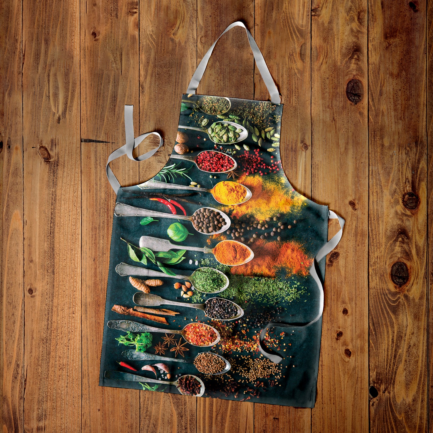 Different Spices Medium Length Apron