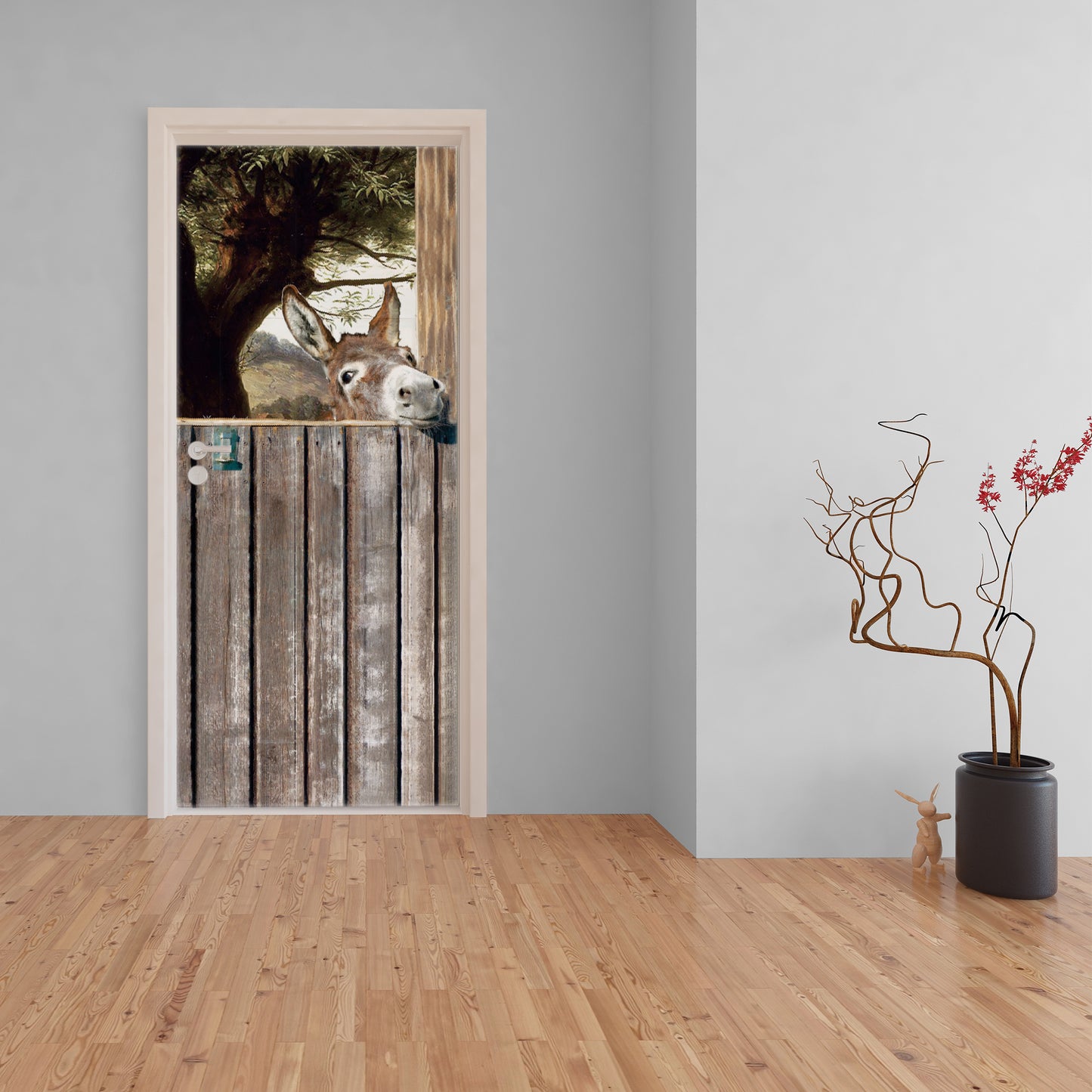 Donkey Tree Decoupage 800mm x 2000mm (Door)