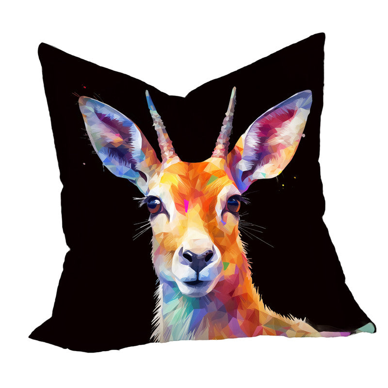 Bright Duiker on Black Luxury Scatter