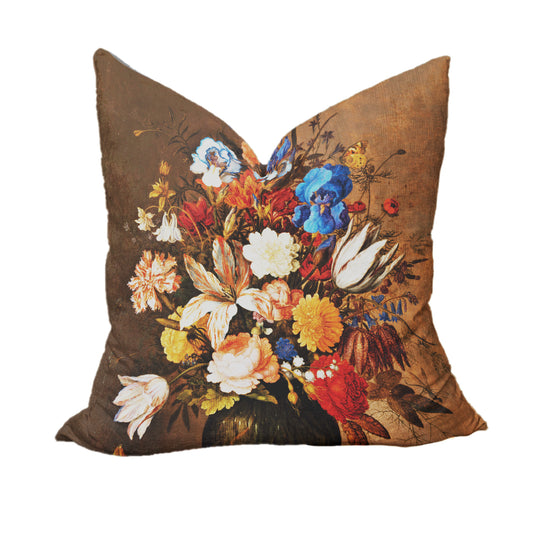 Flower Vase on Brown Luxury Scatter