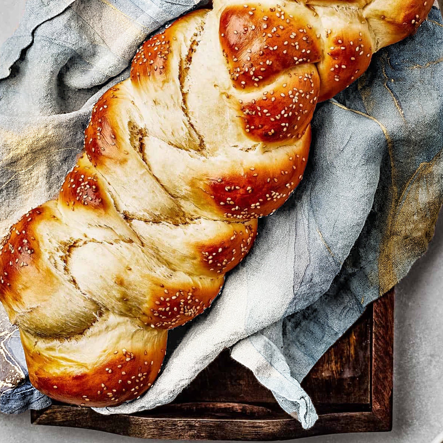 Golden Alcohol Ink Art Tea Towels