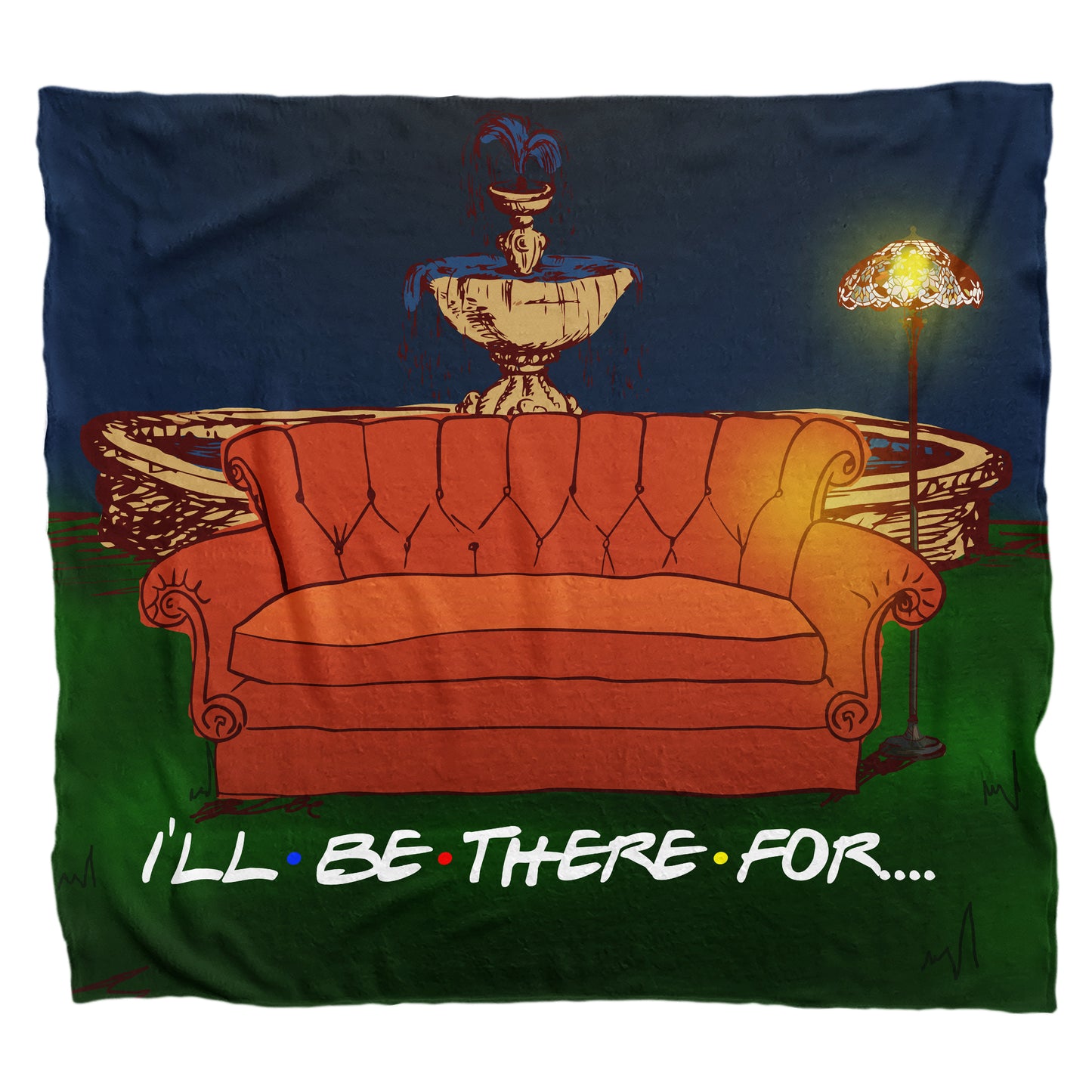 I'll Be There Light Weight Fleece Blanket