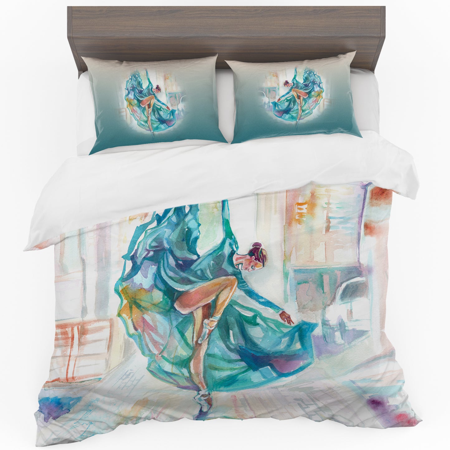 Just Dance Duvet Cover Set By Kristin Van Lieshout