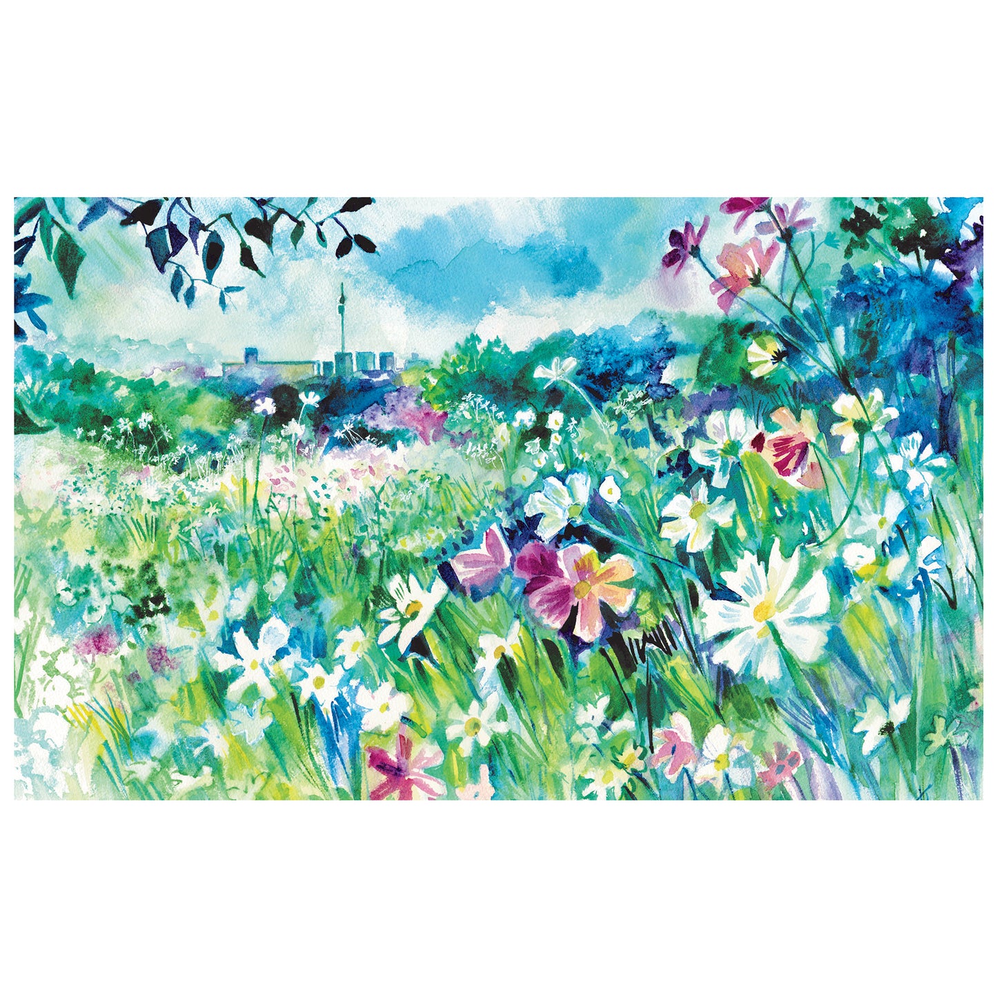 Joyful Rectangle Tablecloth By Kristin Van Lieshout