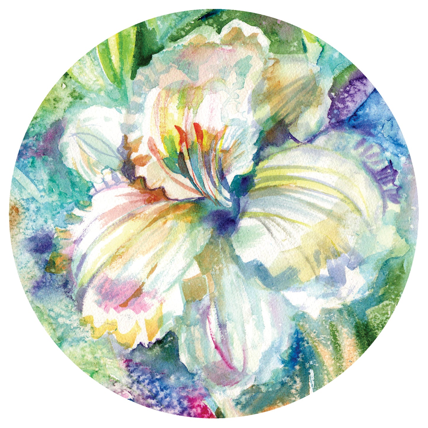 Rather Have Jesus Round Tablecloth By Kristin Van Lieshout
