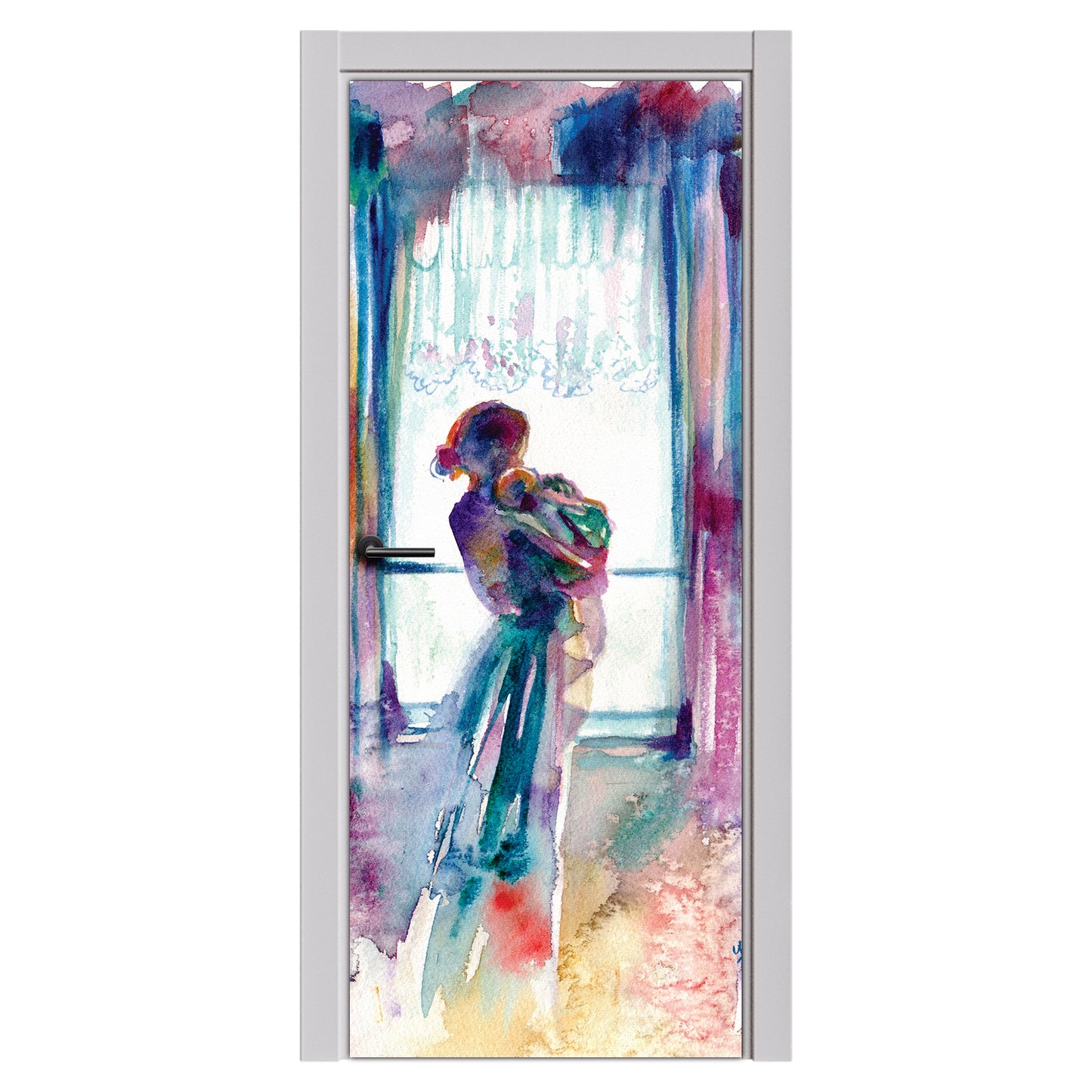 Decoupage - Because He Lives Door By Kristin van Lieshout