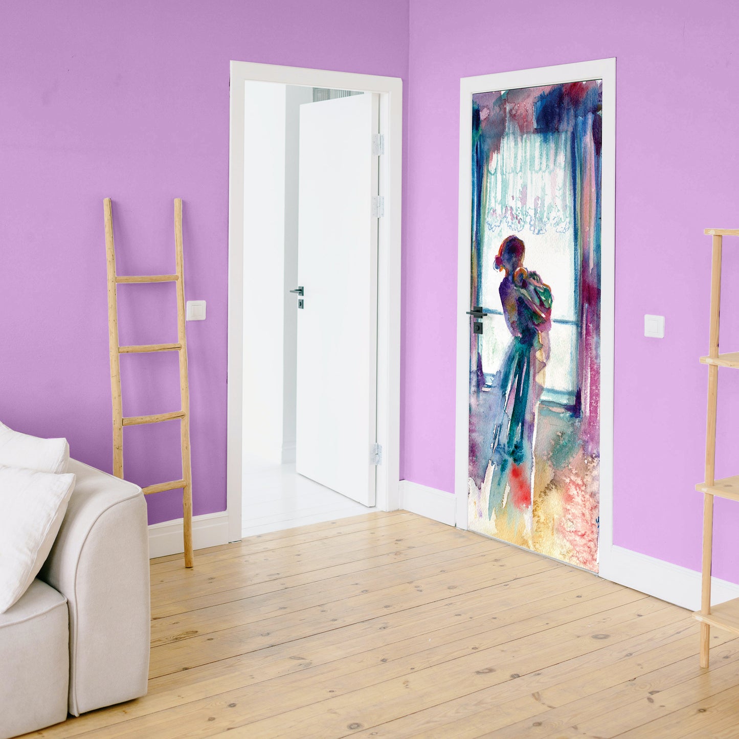 Decoupage - Because He Lives Door By Kristin van Lieshout