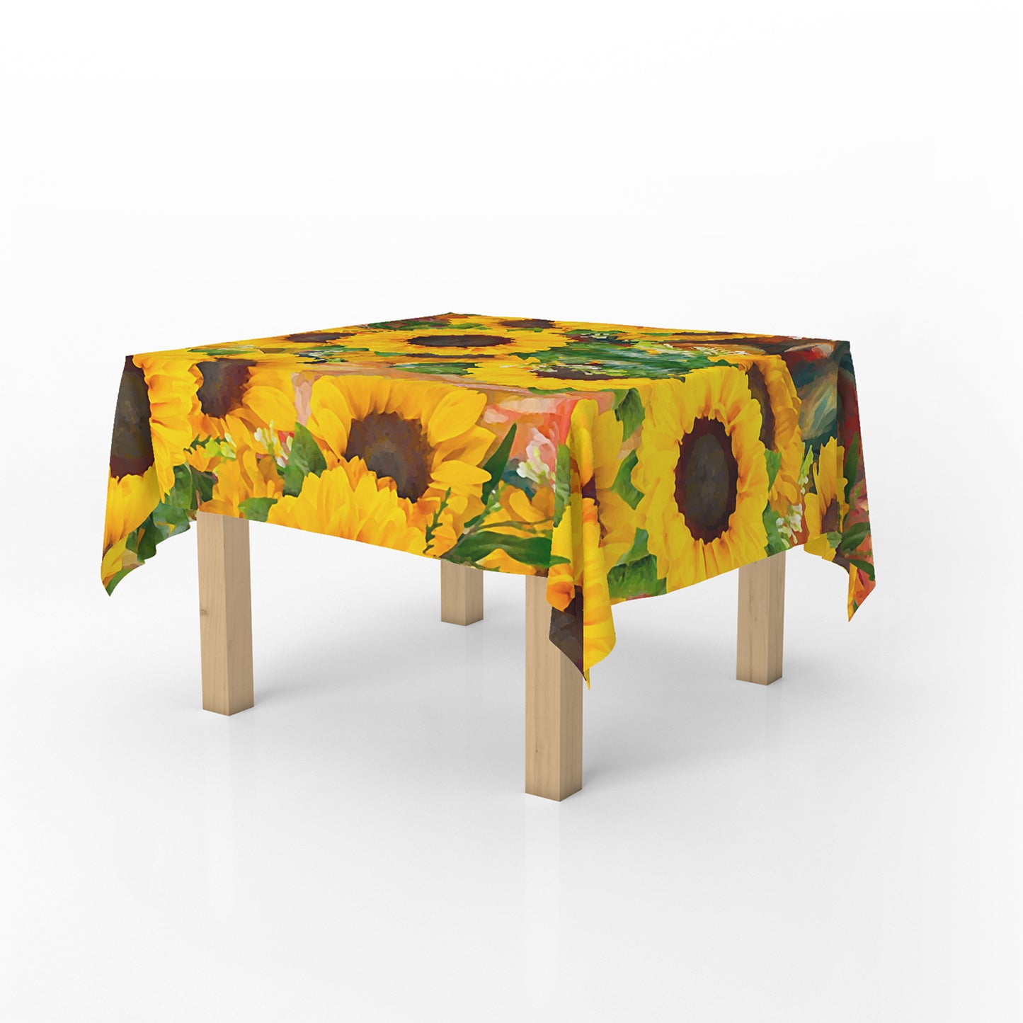 Arrangement of Sunflowers Square Tablecloth By Mark van Vuuren