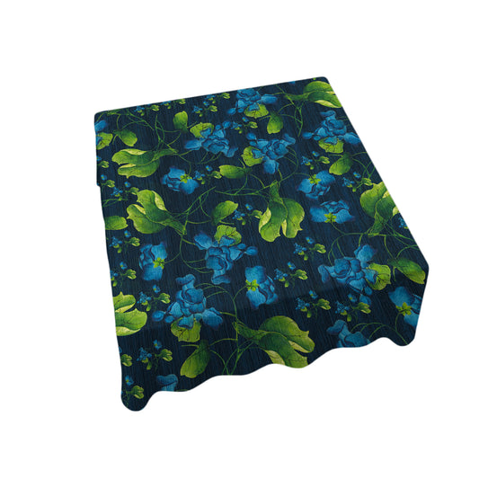 Blue Wood Vines Square Tablecloth By Mark Van Vuuren